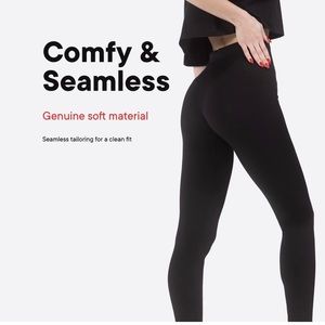 4 Pack Seamless Fleece Lined Leggings for Women - Winter, Workout & Everyday Use